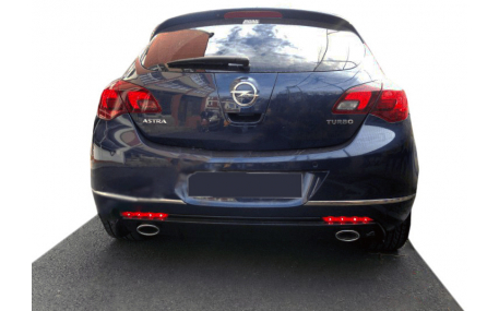 Хром накладки Opel Astra J