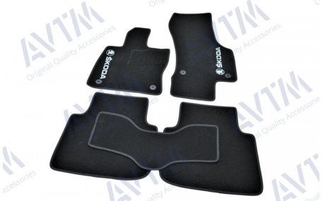 Коврики в салон Skoda Superb  