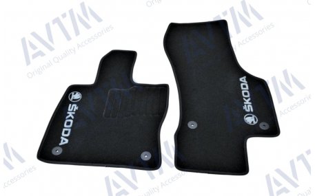 Коврики в салон Skoda Superb  