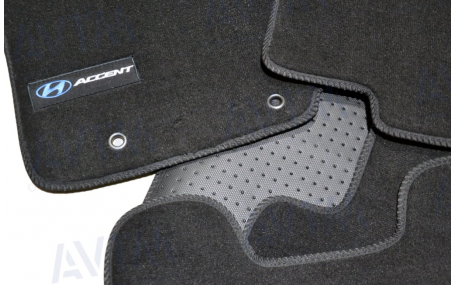 Коврики в салон Hyundai Accent