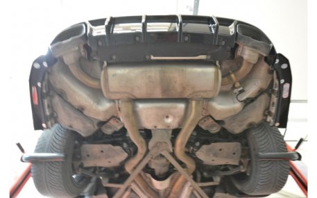 Накладка задняя BMW 4 G26 Gran Coupe