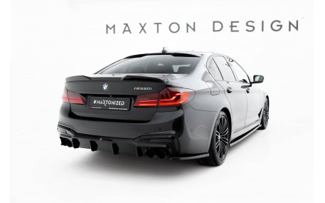 Накладка задняя BMW 5 G30 2016-2020