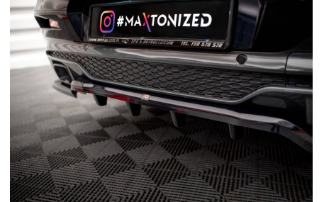 Накладка задняя BMW X4 G02 2018-2021