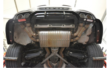 Накладка задняя BMW X4M F98 2018-2021