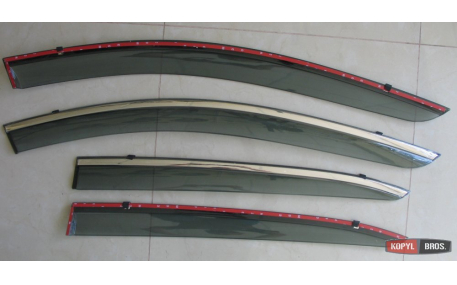 Дефлекторы окон Mazda 3