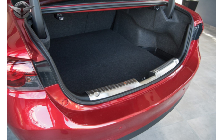 Накладка на задний бампер Mazda 6