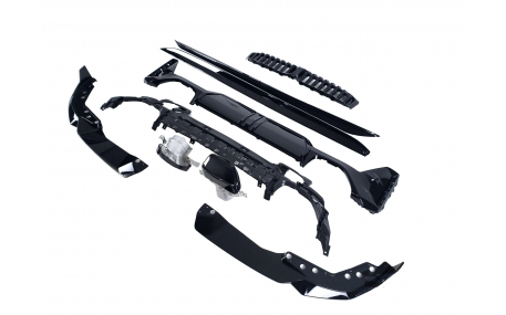 Накладки на бампера BMW 3 G20 2022-2024