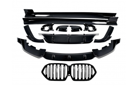 Накладки на бампера BMW X6 G06 2020-2023