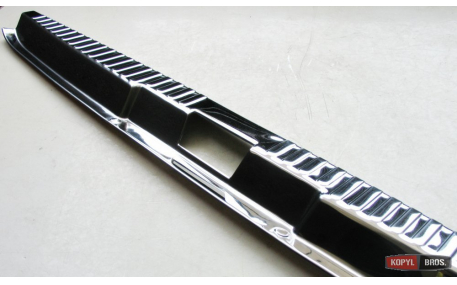 Накладка на задний бампер Renault Captur