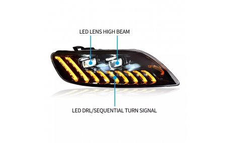 Фары передние Audi Q7 2010-2015