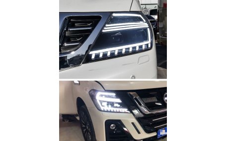 Фары передние Nissan Patrol Y62