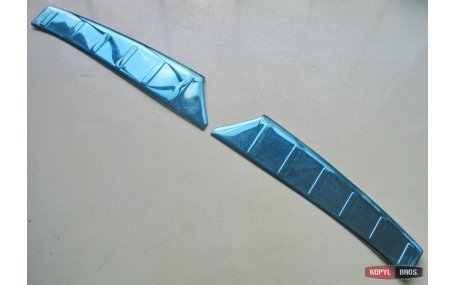 Накладка на задний бампер Subaru Forester SJ