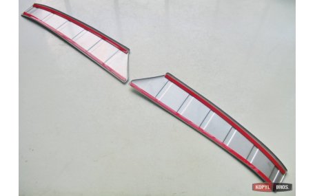 Накладка на задний бампер Subaru Forester SJ