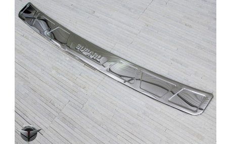 Накладка на задний бампер Subaru XV
