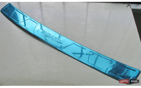 Накладка на задний бампер Subaru XV