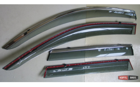 Дефлекторы окон Volkswagen Touareg