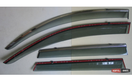 Дефлекторы окон Volkswagen Touareg