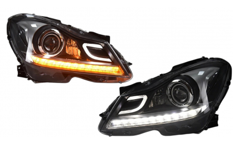 Фары передние Mercedes C-class W204 2011-2015
