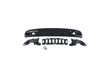 Накладка задняя Mercedes C-class W205 Coupe 2014-2019