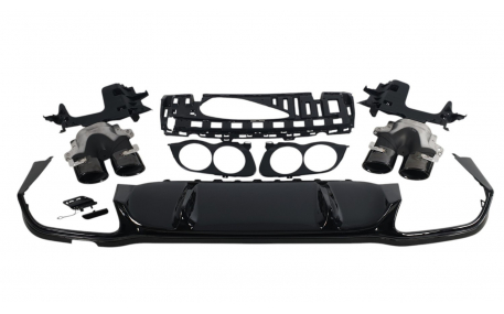 Накладка задняя Mercedes E-class W213 2020-2022