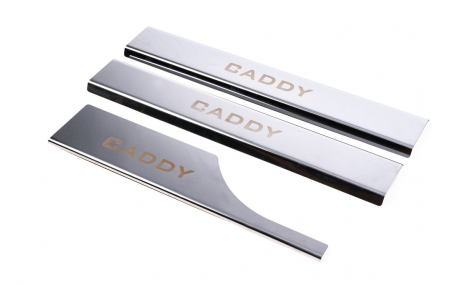 Накладки на пороги Volkswagen Caddy