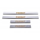 Накладки на пороги Volkswagen Passat