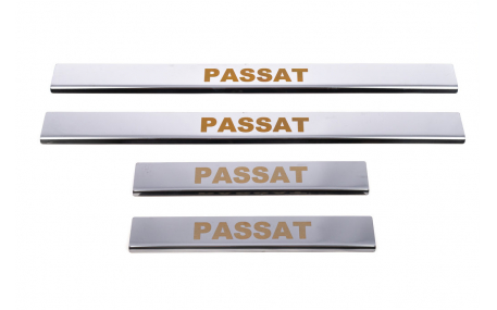 Накладки на пороги Volkswagen Passat