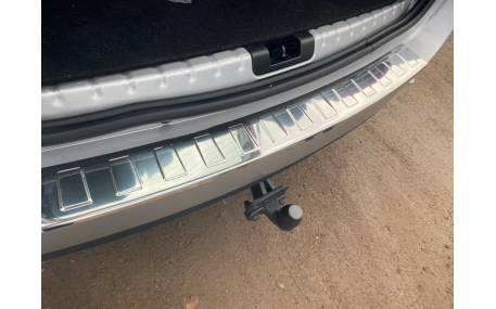 Накладка на задний бампер Renault Duster