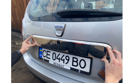 Хром накладки Renault Duster