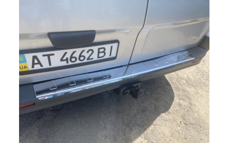 Накладка на задний бампер Opel Vivaro