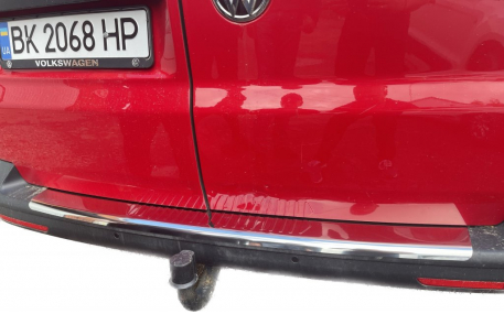 Накладка на задний бампер Volkswagen T5