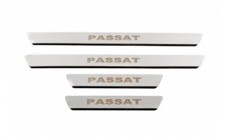 Накладки на пороги Volkswagen Passat