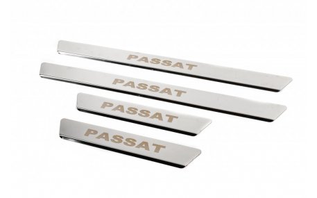 Накладки на пороги Volkswagen Passat