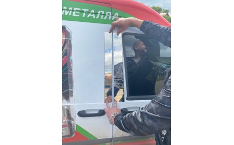 Хром накладки Ford Connect