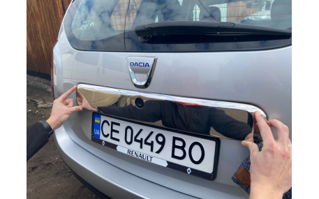 Хром накладки Renault Duster