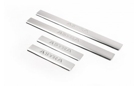 Накладки на пороги Opel Astra G