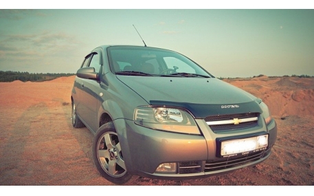 Дефлектор капота Chevrolet Aveo T200