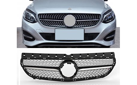 Решетка радиатора Mercedes B-class W246 2015-2018