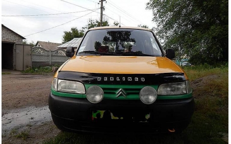 Дефлектор капота Citroen Berlingo 1997-2002