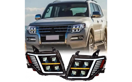 Фары передние Mitsubishi Pajero 4