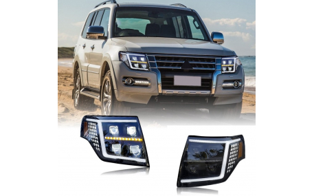 Фары передние Mitsubishi Pajero Wagon 4