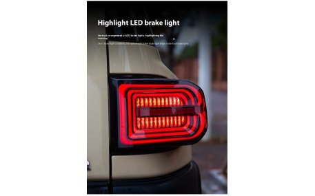 Фонари задние Toyota FJ Cruiser