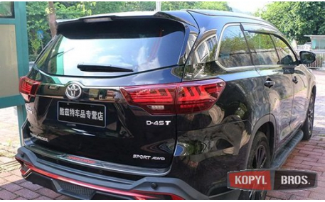 Фонари задние Toyota Highlander