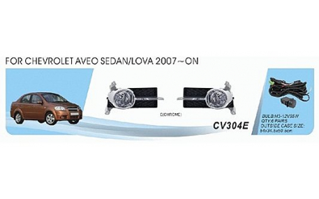 Противотуманки Chevrolet Aveo T250