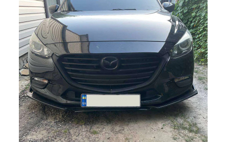 Универсальная накладка переднего бампера