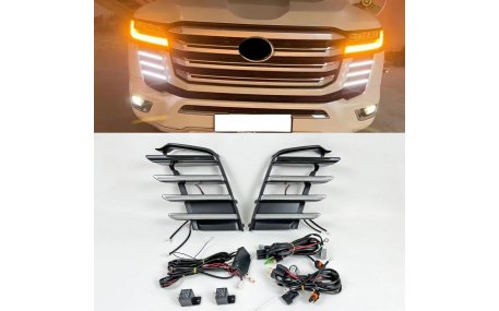 Дневные ходовые огни Toyota Land Cruiser 300