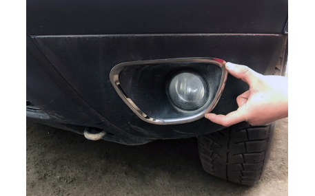Хром накладки Renault Duster