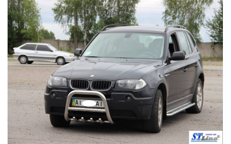 Защита передняя BMW X3 E83