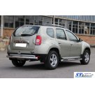 Защита задняя Renault Duster