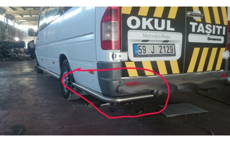 Защита задняя Volkswagen LT